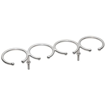 Whitecap Top Mount Ring Cup Holder - Stud Mount S-3515